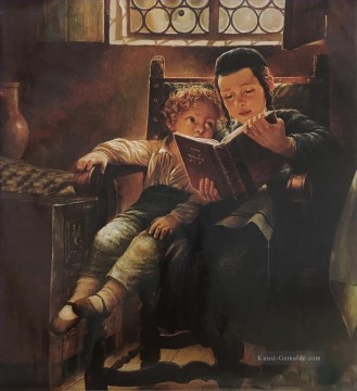  junge - Jüdischer Junge beim Lesen